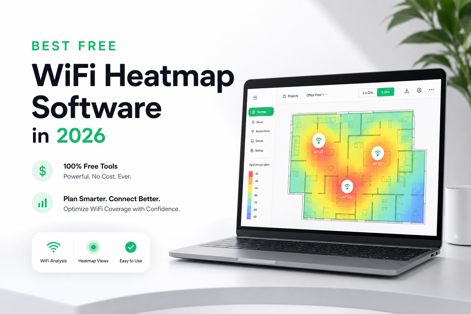 Best Free WiFi Heatmap Software in 2026
