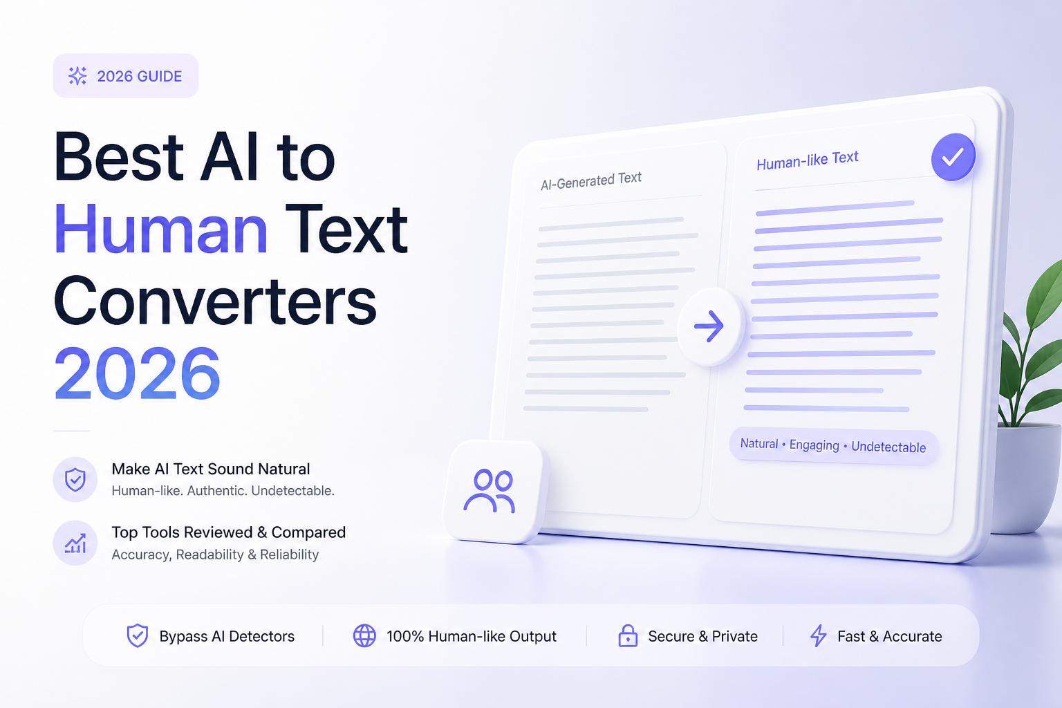Best AI to Human Text Converters 2026