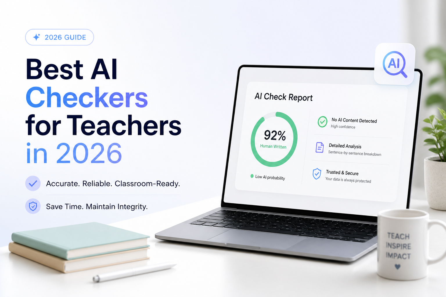 Best AI Checkers for Teachers in 2026
