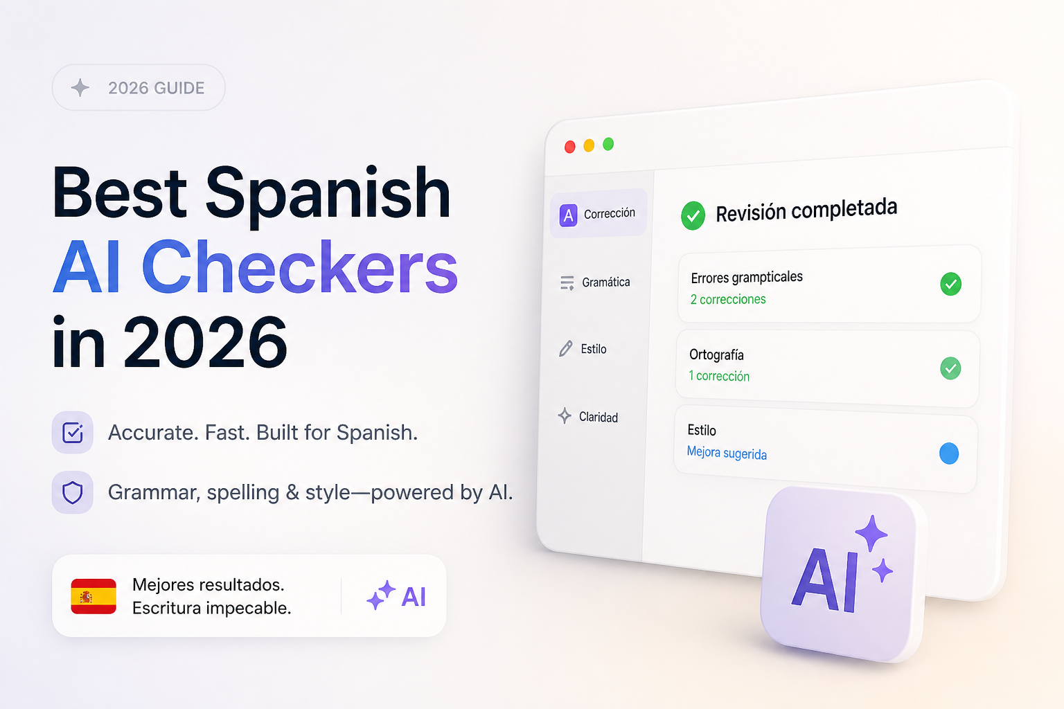 Best Spanish AI Checkers in 2026